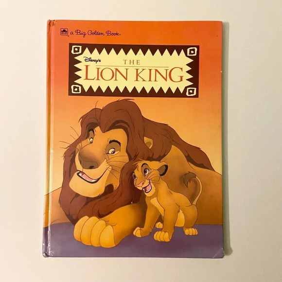 Vintage 1994 The Lion King A Big Golden Book by Justine Korman - Picture 15 of 15
